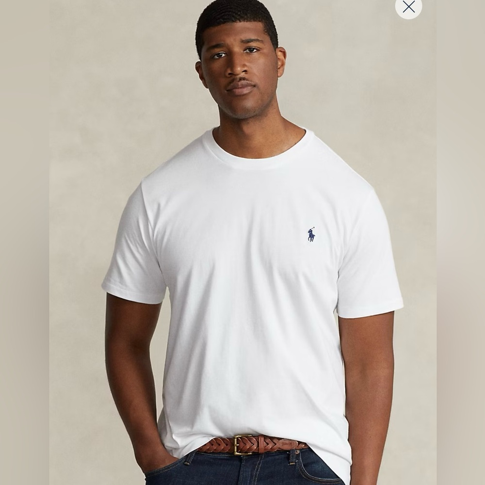 Polo, Ralph Lauren Jersey Crewneck T-Shirt
